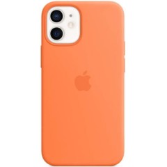 MR1_82427 Чохол silicone case для iphone 12 mini з magsafe and splash kumquat SILICONE CASE