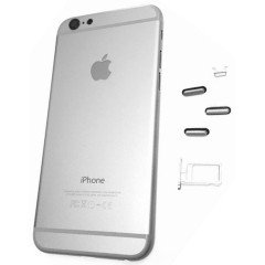 MR1_82353 Корпус телефона для iphone 6 (с кнопками и sim лотком) space серый PRC