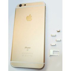 MR1_82363 Корпус телефона для iphone 6s plus (с кнопками и sim лотком) champagne PRC