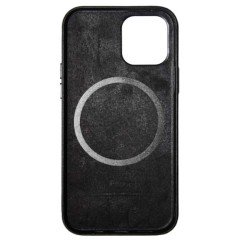 MR1_82492 Чехол leather case для iphone 12, 12 pro с magsafe, черный LEATHER
