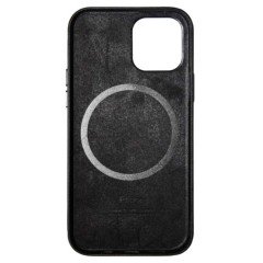 MR1_82504 Чохол leather case для iphone 12 pro max з magsafe, чорний LEATHER