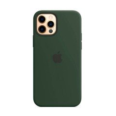 MR1_82509 Чохол leather case для iphone 12 pro max pine зелений LEATHER