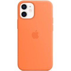 MR1_82427 Чехол silicone case для iphone 12 mini с magsafe and splash kumquat SILICONE CASE
