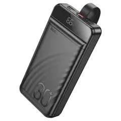 MR4_29836 Зовнішній акумулятор power bank hoco j123b element 22.5w+pd20w fully compatible with lcd and led-lamp 30000mah, чорний HOCO