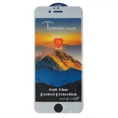 ЗАХИСНЕ СКЛО FULL GLUE ДЛЯ IPHONE 6, БІЛИЙ (ТЕХ. ПАК)