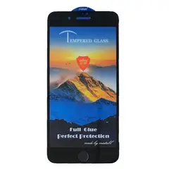 ЗАХИСНЕ СКЛО FULL GLUE ДЛЯ IPHONE 7, ЧОРНИЙ (ТЕХ. ПАК)