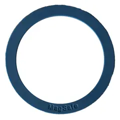 ПЛАСТИНА-КІЛЬЦЕ ДЛЯ MAGSAFE ТРИМАЧІВ МЕТАЛЕВА (+СКОТЧ) SILICONE DARK СИНІЙ