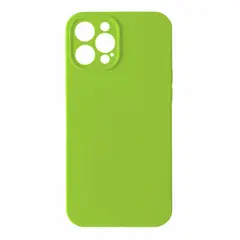 ЧОХОЛ SILICONE CASE FULL CAMERA SQUARE SIDE COPY ДЛЯ IPHONE 13 PRO MAX PARTY ЗЕЛЕНИЙ
