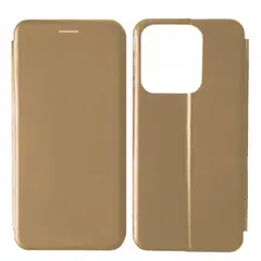 ЧОХОЛ-КНИЖКА LEVEL ДЛЯ TECHNO SPARK GO 2023 GOLD