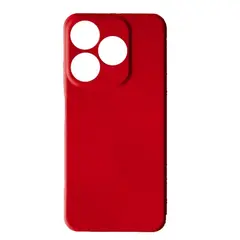 ЧОХОЛ SILICONE CASE CAMERA (NO LOGO) ДЛЯ TECNO SPARK 10, 10C ЧЕРВОНИЙ