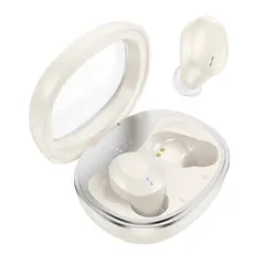 НАВУШНИКИ БЕЗДРОТОВІ HOCO EQ3 SMART TRUE WIRELESS BT5.3, 7HOURS MILKY, БІЛИЙ