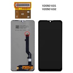 MR1_83496 Дисплей телефона для zte blade 20 smart (v2050), у зборі з сенсором, чорний, original prc PRC