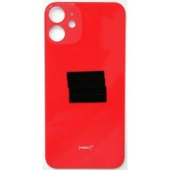 MR1_83891 Задня кришка для iphone 12 mini червоний (великий виріз під камеру) PRC