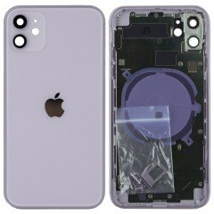 MR1_83880 Корпус телефона для iphone 11 (с кнопками и sim лотком) пурпурный h/c PRC