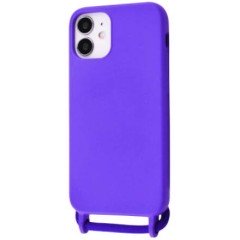 MR1_83745 Чехол lanyard case для iphone 12 mini со шнурком ultramarine LANYARD CASE