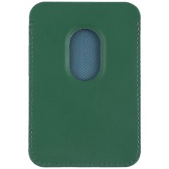 MR1_84603 Чохол гаманець для iphone 12, 12 pro, 12 pro max (leather) dark зелений LEATHER