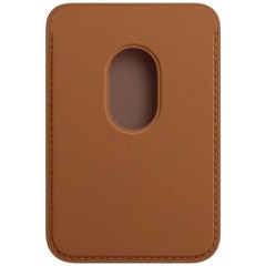 MR1_84601 Чохол гаманець для iphone 12, 12 pro, 12 pro max (leather) золотистийen коричневий LEATHER