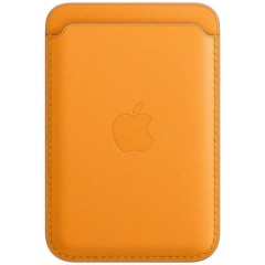 MR1_84605 Чохол гаманець для iphone 12, 12 pro, 12 pro max (leather) золотистийen orange LEATHER