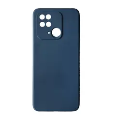 ЧОХОЛ SILICONE CASE FULL ДЛЯ REDMI 10C NAVY СИНІЙ