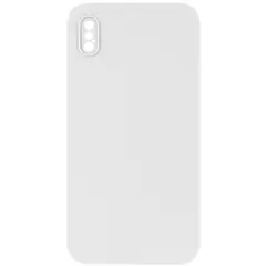 MR4_36272 Чохол silicone case full camera square side copy для iphone xs, білий 