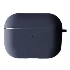 MR4_38705 Чохол для airpods pro silicone case, microfiber midnight синій 