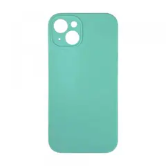 ЧОХОЛ SILICONE CASE FULL CAMERA COPY ДЛЯ IPHONE 15 (21) AZURE