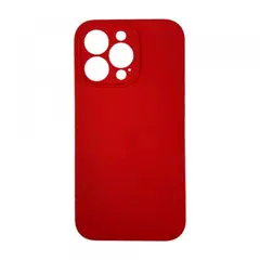 ЧОХОЛ SILICONE CASE FULL CAMERA COPY ДЛЯ IPHONE 15 PRO MAX (14) ЧЕРВОНИЙ