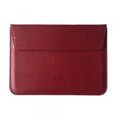 MR4_34743 Чохол-конверт-подставка leather pu для macbook 11 wine червоний 