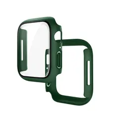 БАМПЕР ДЛЯ APPLE WATCH HOCO IWATCH7, 8 WS4 SHADOW 3D PROTECTIVE CASE+FILM (45MM) ЗЕЛЕНИЙ