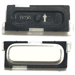 MR1_84283 Кнопка центральна для samsung i9195 білий PRC