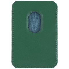 MR1_84603 Чехол кошелек для iphone 12, 12 pro, 12 pro max (leather) dark зеленый LEATHER