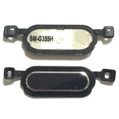 MR1_84281 Кнопка центральная для samsung g355, черный PRC