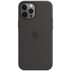 MR1_84854 Чехол silicone case для iphone 12 pro max (prc), черный SILICONE CASE