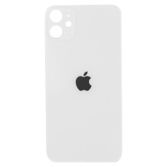 MR1_84887 Задня кришка для iphone 11 білий (великий виріз під камеру) PRC