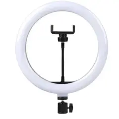 MR4_39267 Кільцева лампа led ljj 10 (26 cm) із затискачем для телефону PRC