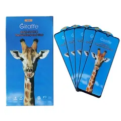 MR4_39359 Захисне скло giraffe anti-static glass для redmi 10c, 12c, poco c40, чорний, (тех. пак), (5 шт.) PRC