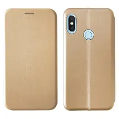 ЧОХОЛ-КНИЖКА LEVEL ДЛЯ REDMI 7 GOLD