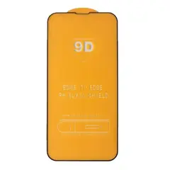 MR4_42377 Захисне скло 9d iphone 13 pro max, 14 plus, чорний (тех. пак) 