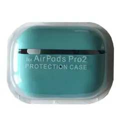 MR4_39289 Чохол для airpods pro 2 silicone case, microfiber light синій 