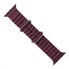 РЕМІНЕЦЬ OCEAN BAND ДЛЯ APPLE WATCH 38, 40, 41 WINE ЧЕРВОНИЙ