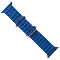 РЕМІНЕЦЬ OCEAN BAND ДЛЯ APPLE WATCH 38, 40, 41 СИНІЙ