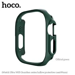 БАМПЕР ДЛЯ APPLE WATCH HOCO IWATCH ULTRA WS5 GUARDIAN HOLLOW PROTECTIVE CASE (49MM) OFFICIAL ЗЕЛЕНИЙ