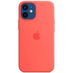 MR1_84845 Чехол silicone case для iphone 12 mini розовый citrus SILICONE CASE