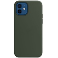 MR1_84849 Чохол silicone case для iphone 12, 12 pro cyprus зелений SILICONE CASE