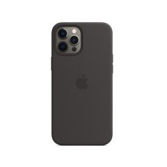 MR1_84854 Чохол silicone case для iphone 12 pro max (prc), чорний SILICONE CASE