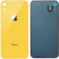 MR1_84906 Задняя крышка для iphone xr yellow (большой вырез под камеру) PRC
