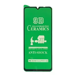MR4_51031 Захисне скло ceramic для redmi a3, poco c61, чорний (тех. пак) PRC
