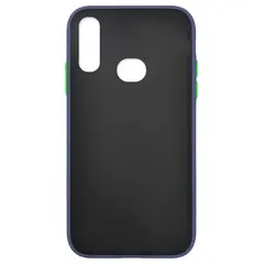 ЧОХОЛ-БАМПЕР ЗАХИСНИЙ GINGLE MATTE CASE SAMSUNG A10S (A107) СИНІЙ, ЗЕЛЕНИЙ