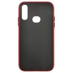 MR4_48858 Чохол-бампер захисний gingle matte case samsung a10s (a107) червоний, чорний 
