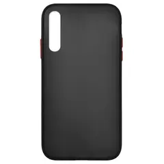 MR4_49228 Чохол-бампер захисний gingle matte case samsung a30s (a307), a50 (a505), чорний, червоний 